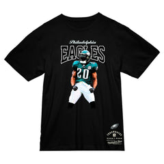 Mitchell & Ness Brian Dawkins Philadelphia Eagles Sideline Retired Player T-Shirt Black