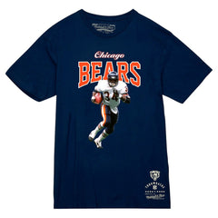 Mitchell & Ness Walter Payton Chicago Bears Sideline Retired Player T-Shirt Navy