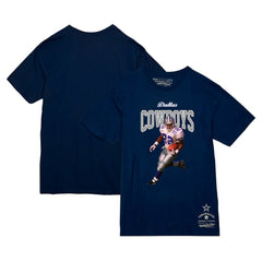 Mitchell & Ness Emmitt Smith Dallas Cowboys Sideline Retired Player T-Shirt Navy