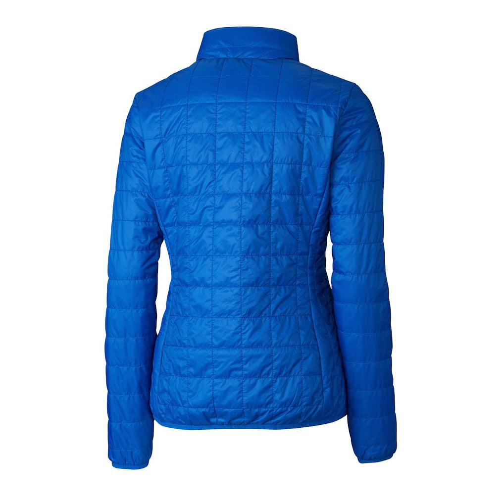 Indianapolis Colts Cutter & Buck Women's Rainier PrimaLoft Eco Insulated Full-Zip Puffer Jacket Royal