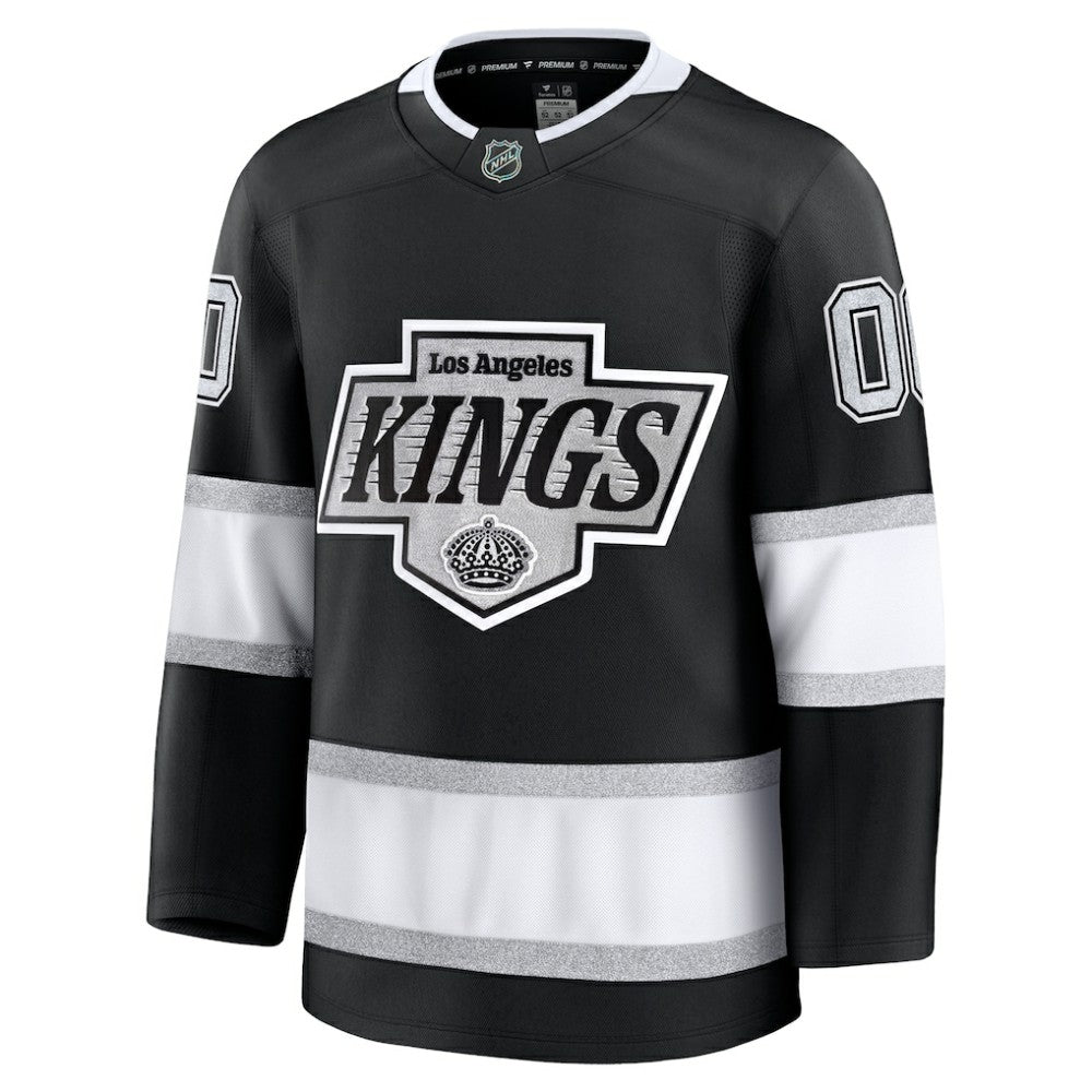Los Angeles Kings Fanatics Home Premium Custom Jersey - Black - NHL 202055703