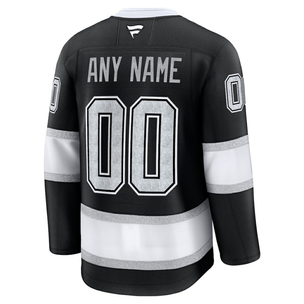 Los Angeles Kings Fanatics Home Premium Custom Jersey - Black - NHL 202055703