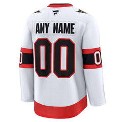 Ottawa Senators Fanatics Away Premium Custom Jersey - White - NHL 202055720