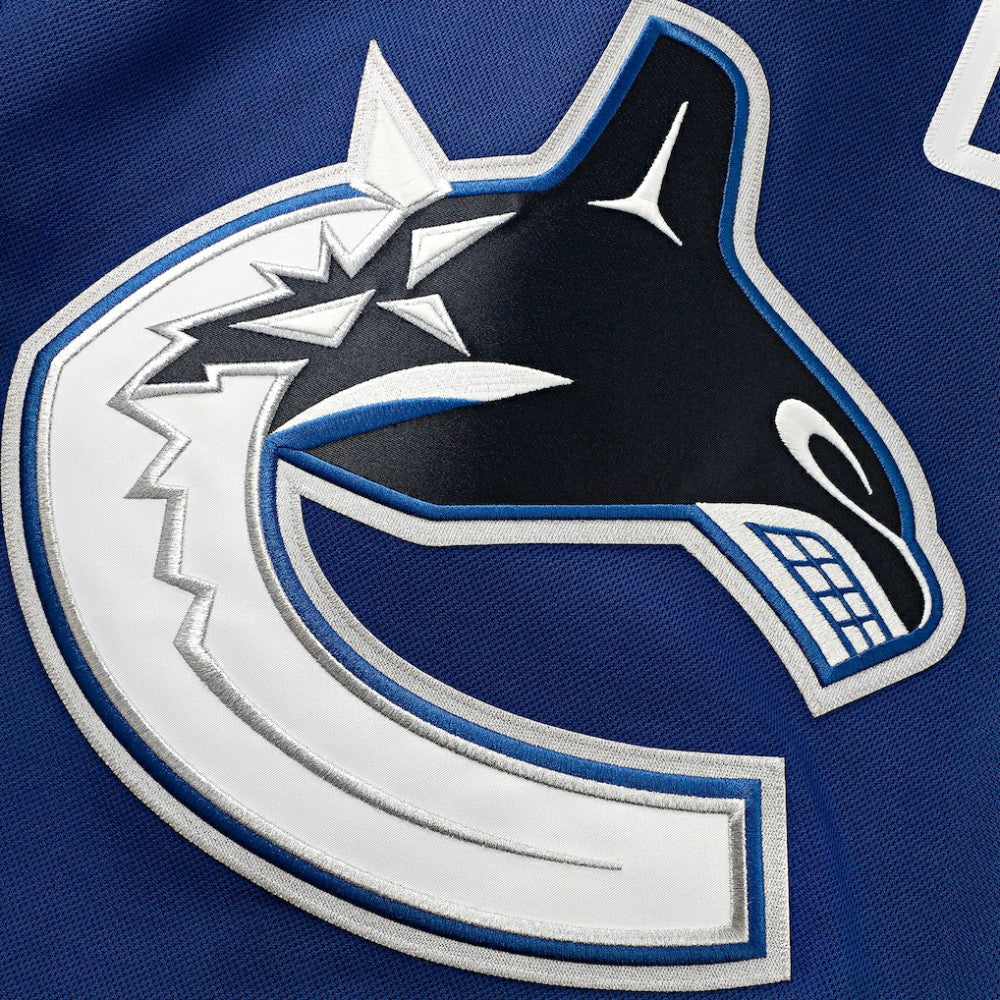 Vancouver Canucks Fanatics Home Premium Custom Jersey - Blue - NHL 202055733