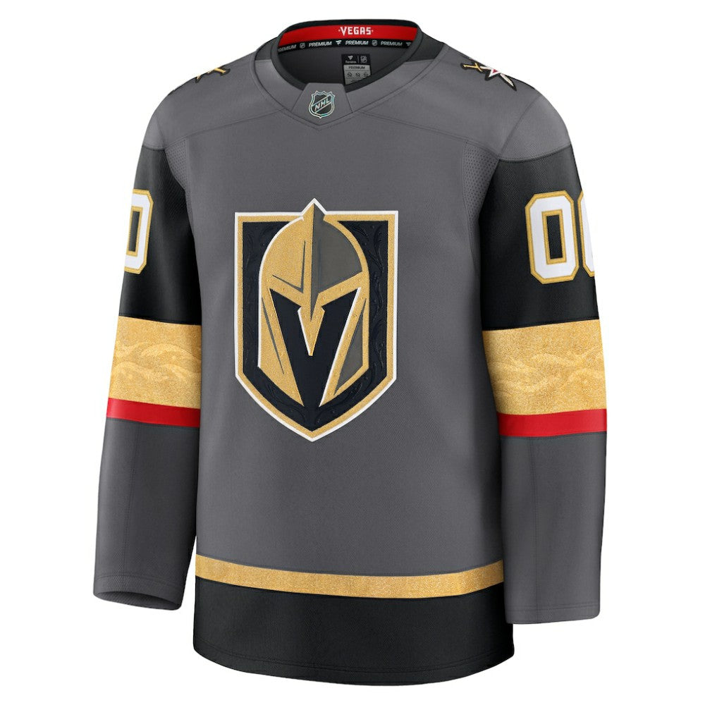 Vegas Golden Knights Fanatics Alternate Premium Custom Jersey - Gray - NHL 202055737