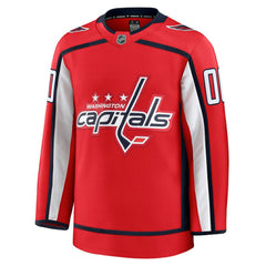 Washington Capitals Fanatics Home Premium Custom Jersey - Red - NHL 202055739