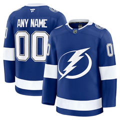 Tampa Bay Lightning Fanatics Home Premium Custom Jersey - Blue - NHL 202055752