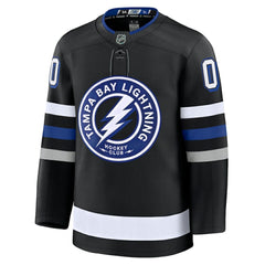 Tampa Bay Lightning Fanatics Alternate Premium Custom Jersey - Black - NHL 202055754