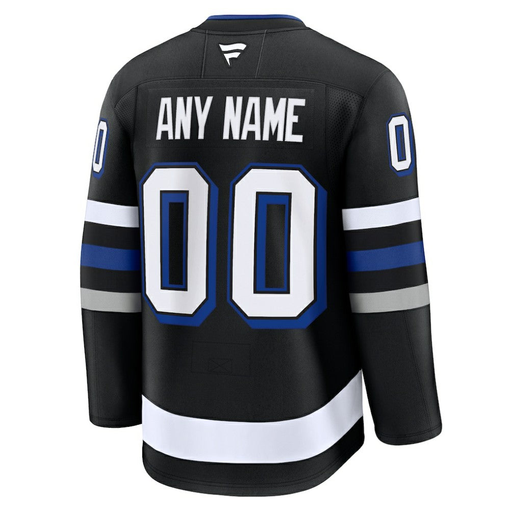 Tampa Bay Lightning Fanatics Alternate Premium Custom Jersey - Black - NHL 202055754