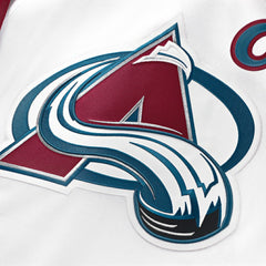 Colorado Avalanche Fanatics Away Premium Custom Jersey - White - NHL 202055755