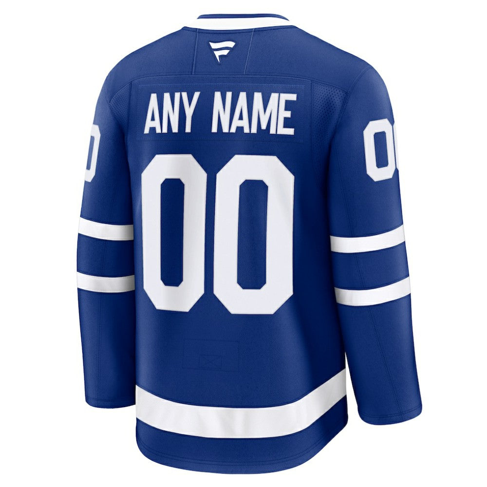 Toronto Maple Leafs Fanatics Home Premium Custom Jersey - Blue - NHL 202055758