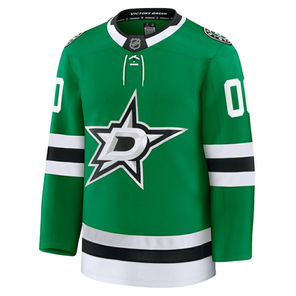 Dallas Stars Fanatics Home Premium Custom Jersey - Kelly Green - NHL 202055768