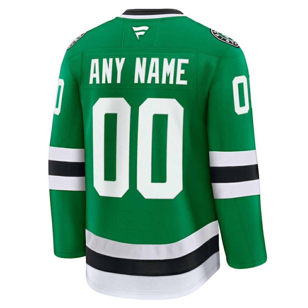 Dallas Stars Fanatics Home Premium Custom Jersey - Kelly Green - NHL 202055768