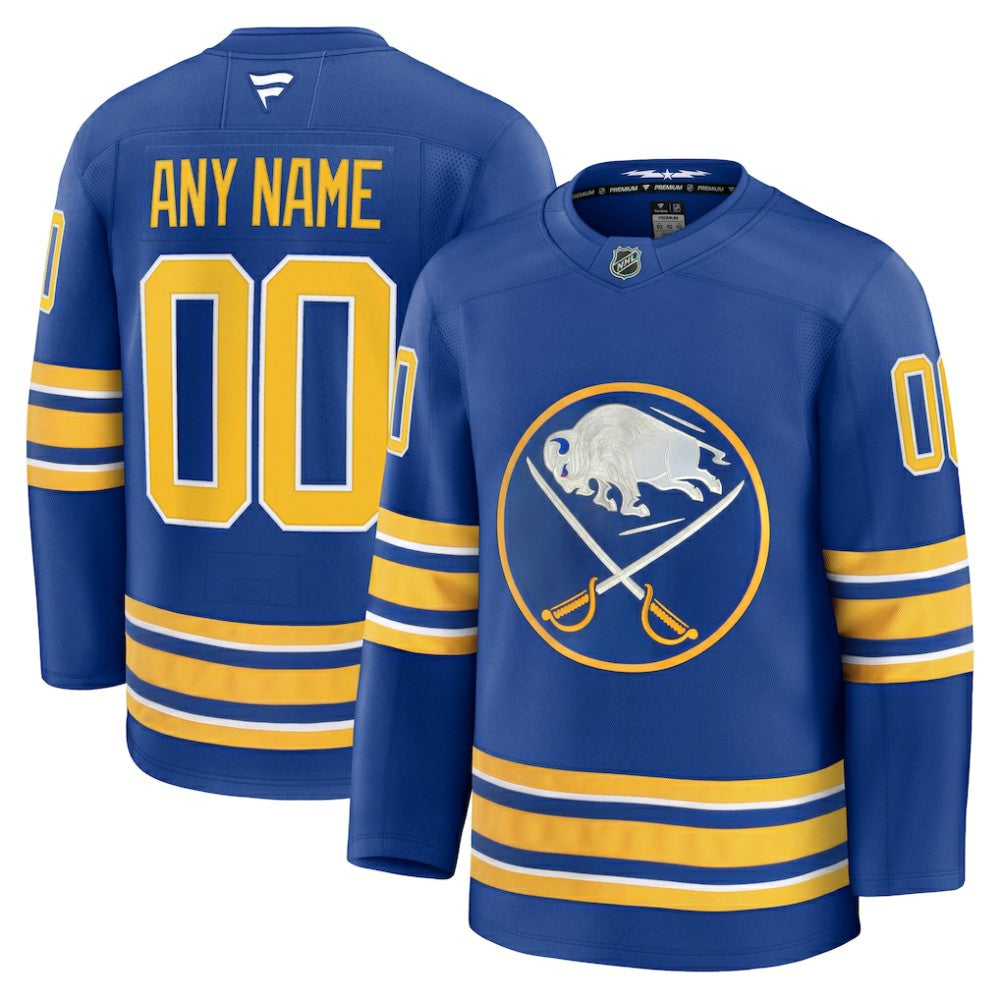 Buffalo Sabres Fanatics Home Premium Custom Jersey - Royal - NHL 202055774