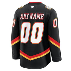 Calgary Flames Fanatics Alternate Premium Custom Jersey - Black - NHL 202055775
