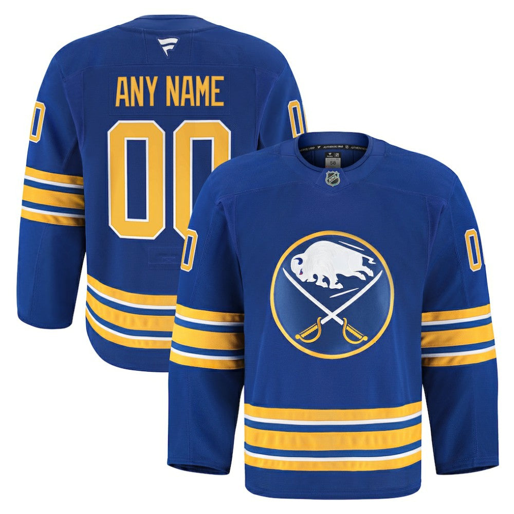 Buffalo Sabres Fanatics Home Authentic Pro Custom Jersey - Royal - NHL 202056750
