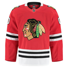 Chicago Blackhawks Fanatics Home Authentic Pro Custom Jersey - Red - NHL 202056756