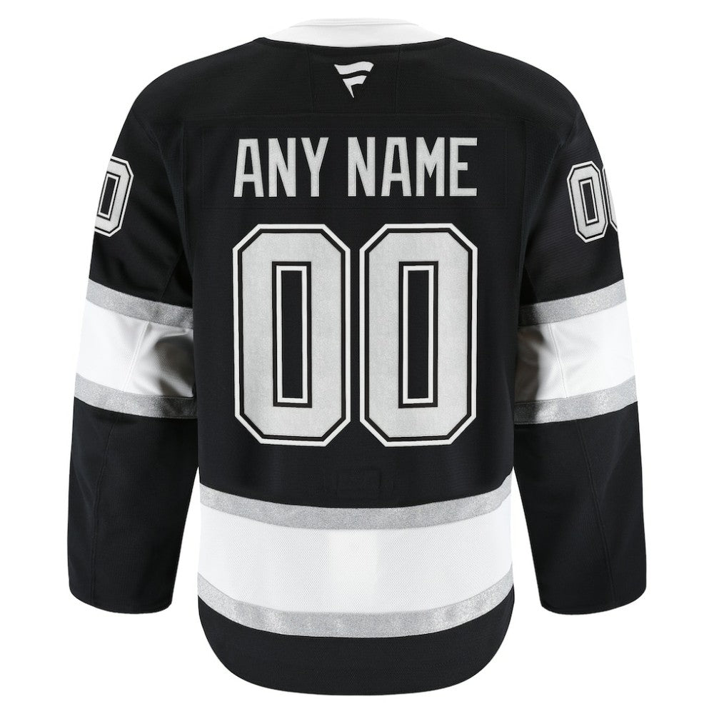Los Angeles Kings Fanatics Home Authentic Pro Custom Jersey - Black - NHL 202056757