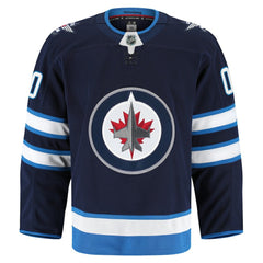 Winnipeg Jets Fanatics Home Authentic Pro Custom Jersey - Navy - NHL 202056758