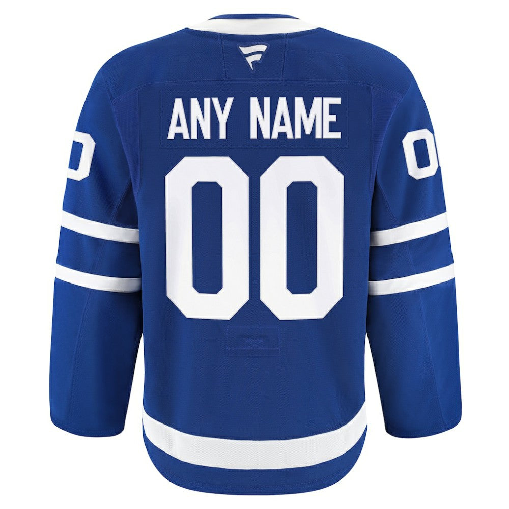 Toronto Maple Leafs Fanatics Home Authentic Pro Custom Jersey - Blue - NHL 202056762