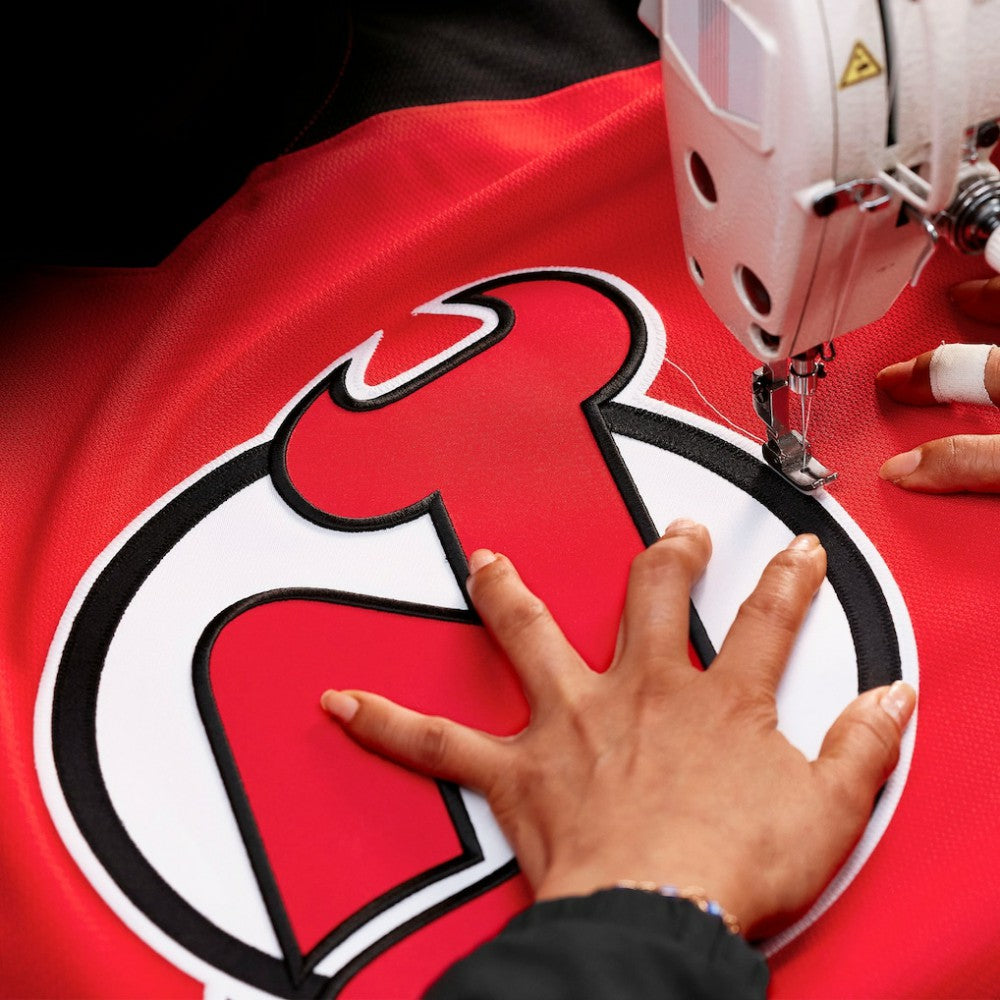 New Jersey Devils Fanatics Home Authentic Pro Custom Jersey - Red - NHL 202056763