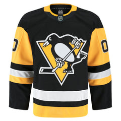 Pittsburgh Penguins Fanatics Home Authentic Pro Custom Jersey - Black - NHL 202056765