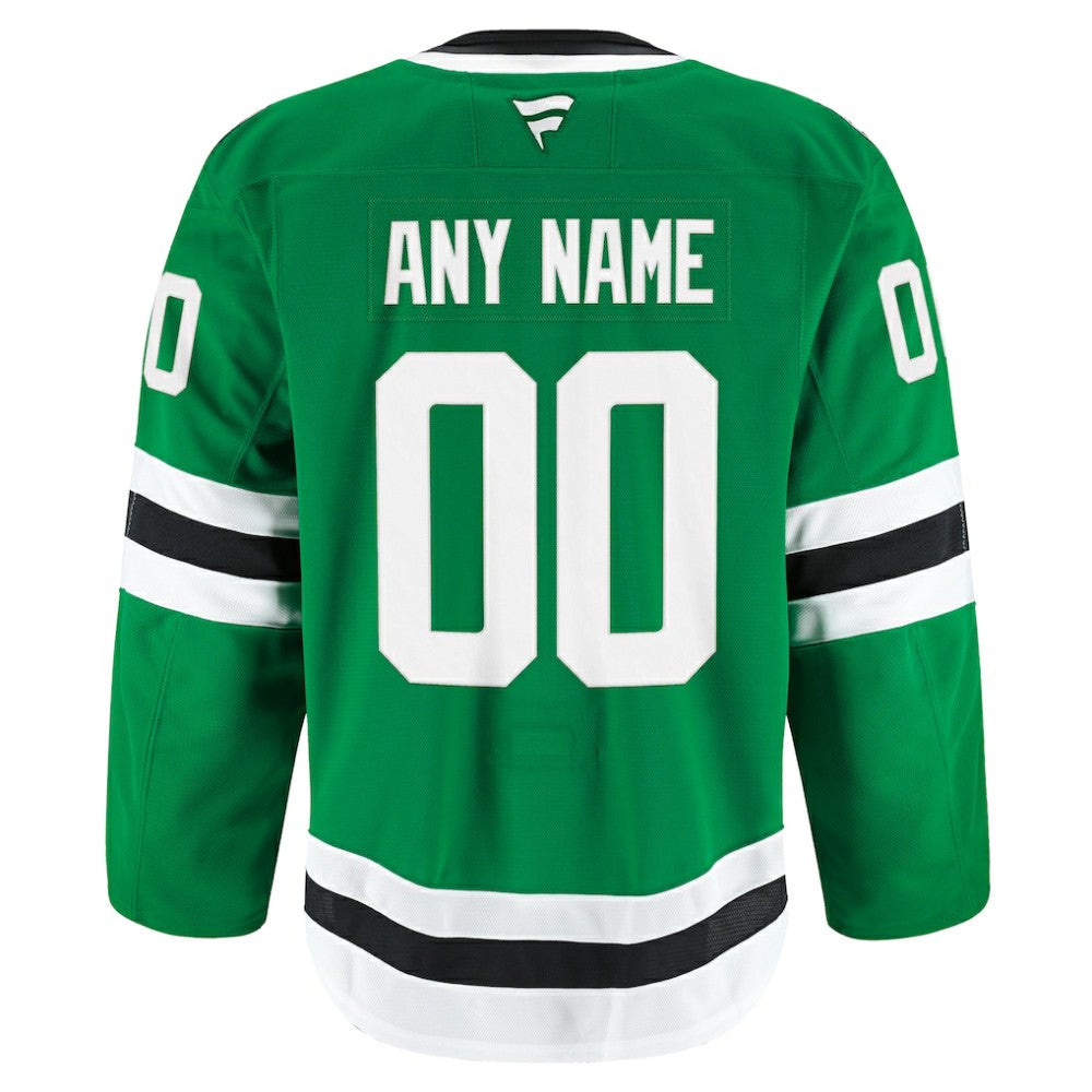 Dallas Stars Fanatics Home Authentic Pro Custom Jersey - Kelly Green - NHL 202056775