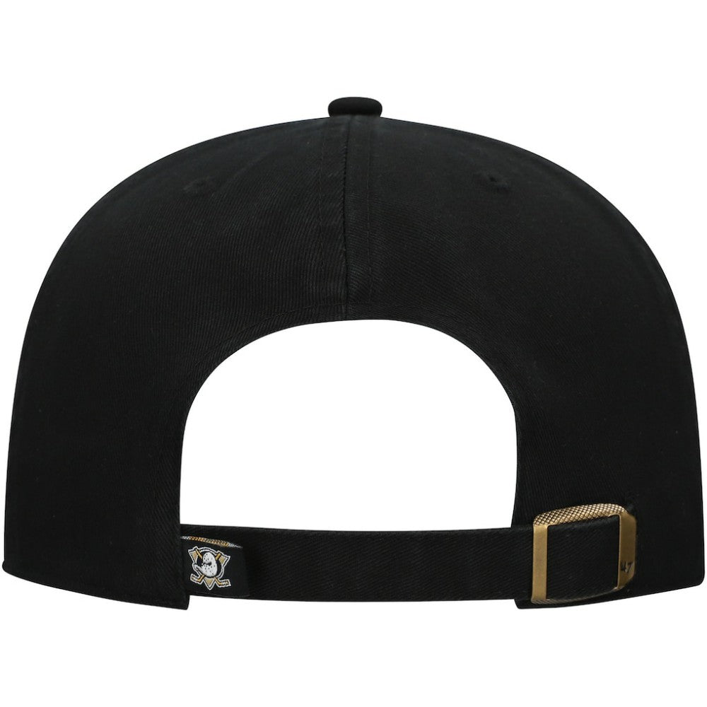 Anaheim Ducks '47 Core Logo Clean Up Adjustable Hat - Black - NHL 202056777