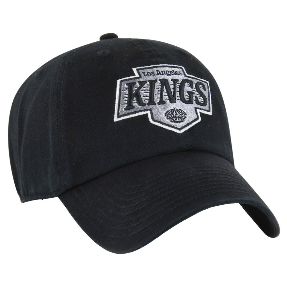 Los Angeles Kings '47 Core Logo Clean Up Adjustable Hat - Black - NHL 202056836