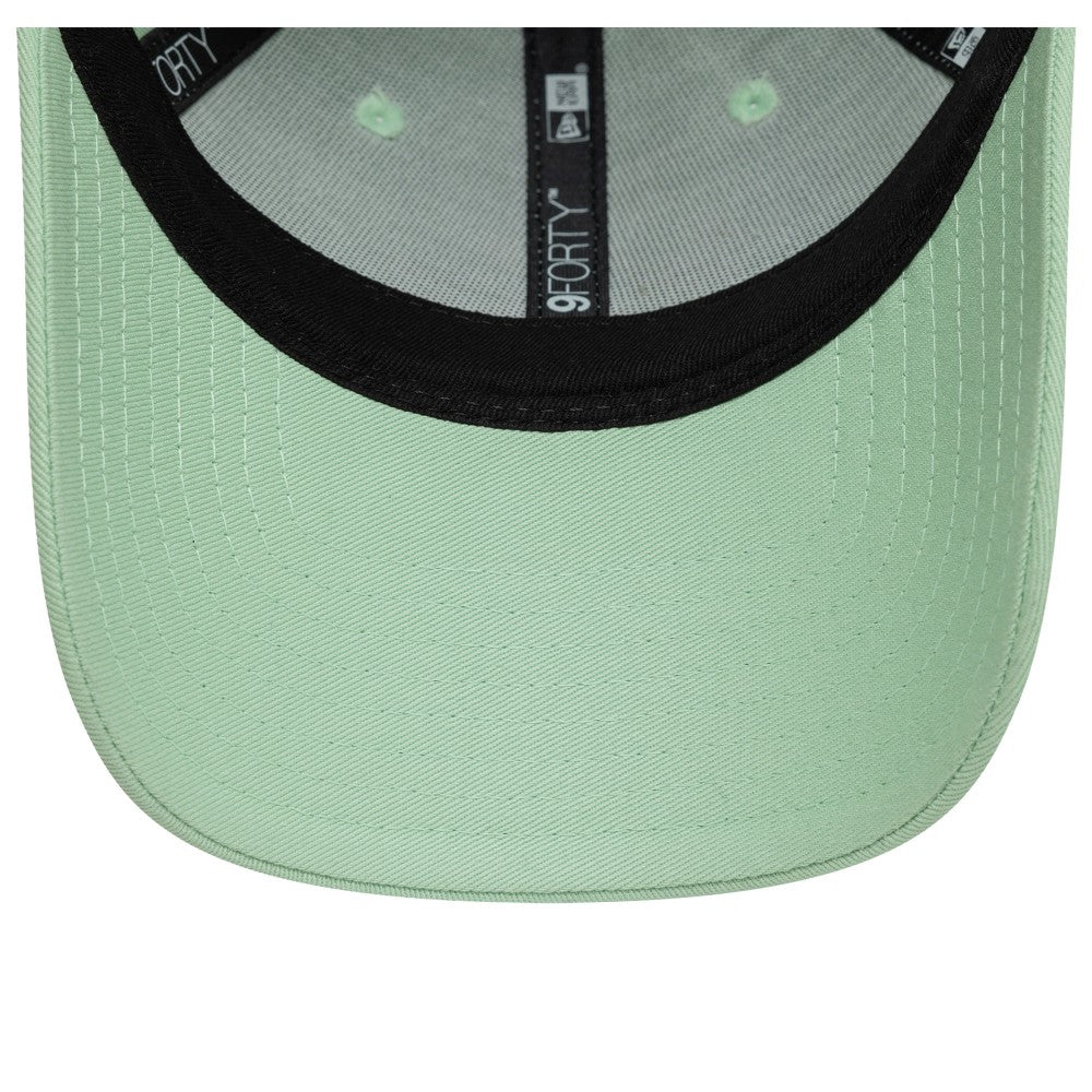 AC Milan New Era Women's Script 9FORTY Adjustable Hat Light Green - New Era