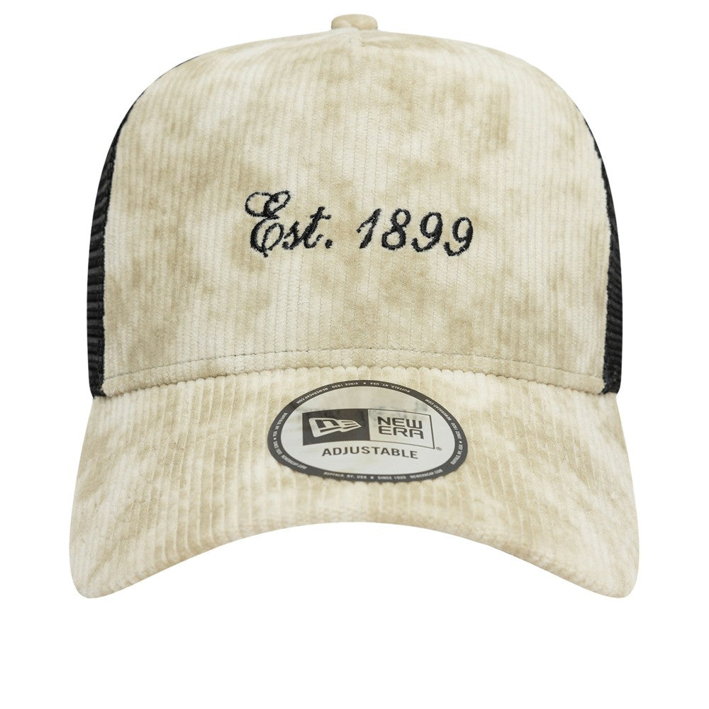 AC Milan New Era Corduroy Trucker Adjustable Hat Tan - New Era Discount
