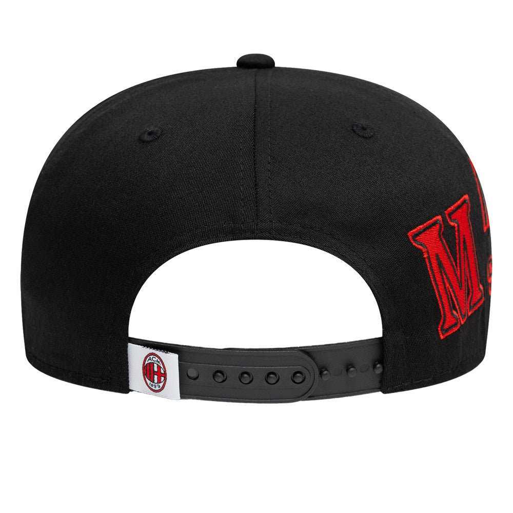 AC Milan New Era 9FIFTY Stretch-Snap Adjustable Hat Black/Denim - New Era Discount