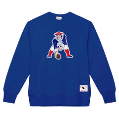 Mitchell & Ness New England Patriots Basic Fleece Pullover Sweatshirt Navy