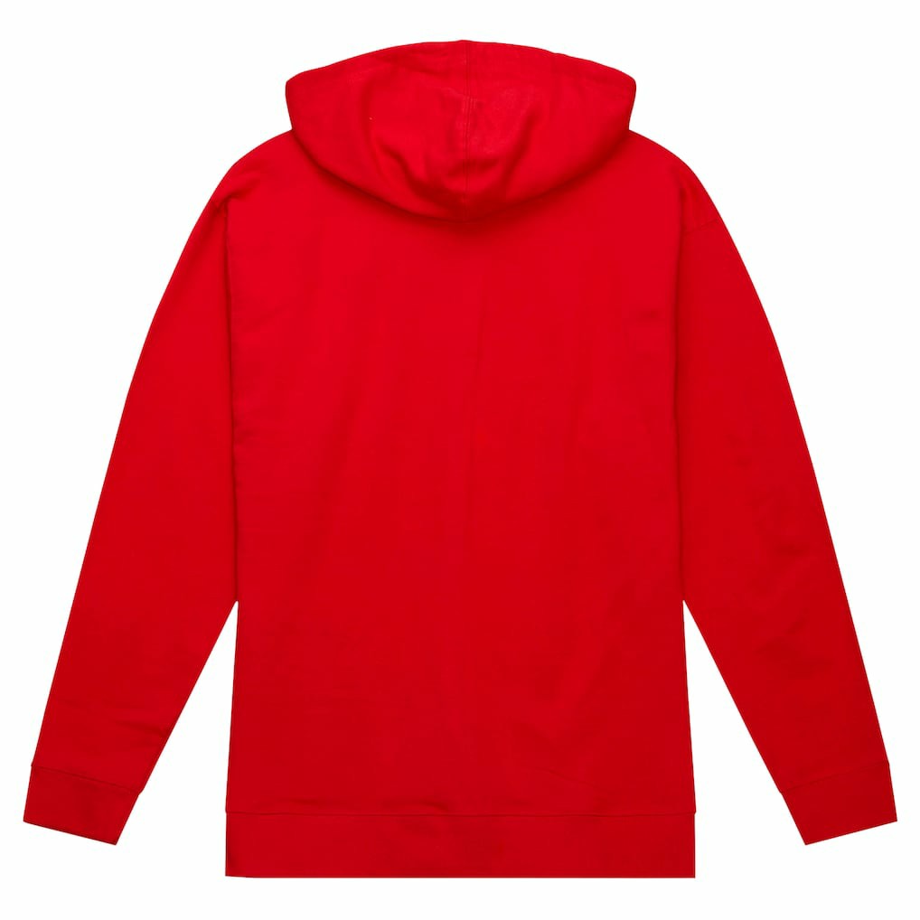 Mitchell & Ness San Francisco 49ers Team Wordmark Vintage Pullover Hoodie Scarlet