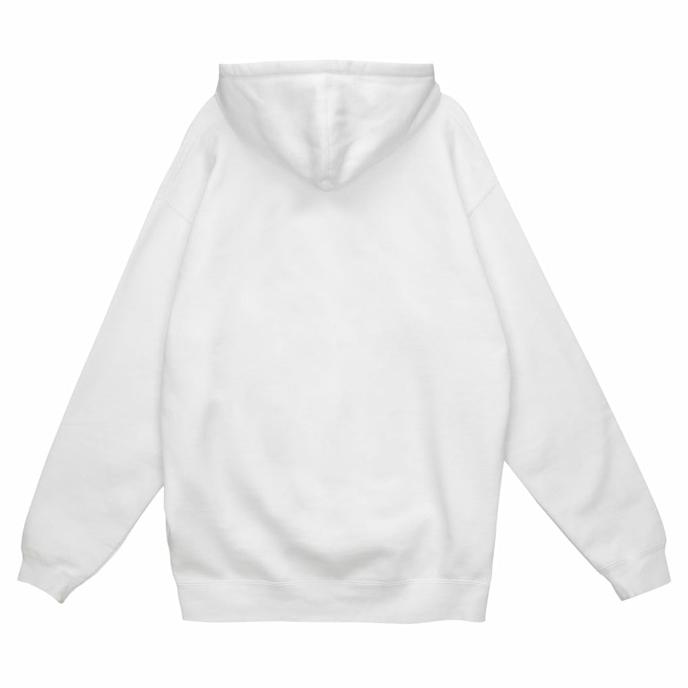 Mitchell & Ness Philadelphia Eagles Helmet Logo Vintage Pullover Hoodie White