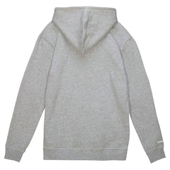 Mitchell & Ness Cleveland Browns Helmet Logo Vintage Pullover Hoodie Heather Gray