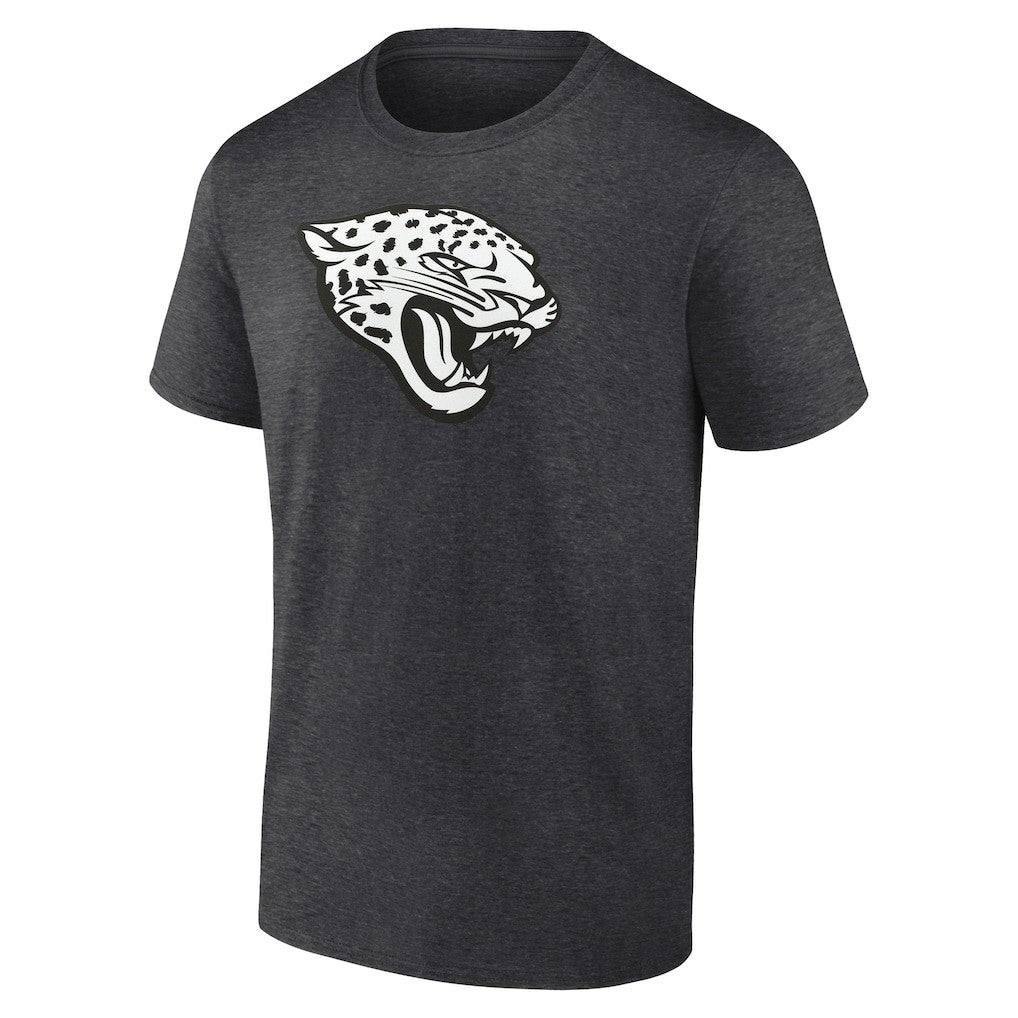 Jacksonville Jaguars Personalized Name & Number Monochrome T-Shirt Charcoal