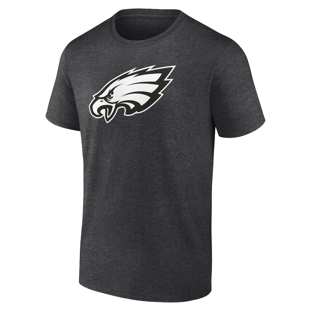 Philadelphia Eagles Personalized Name & Number Monochrome T-Shirt Charcoal