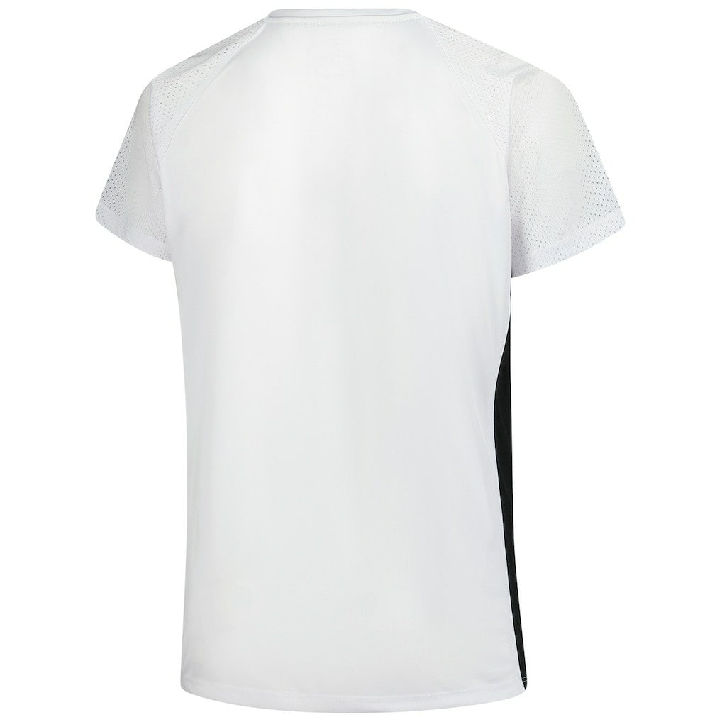 Fanatics Cincinnati Bengals Women's Plus Size Glitter Lace-Up V- Neck T-Shirt White