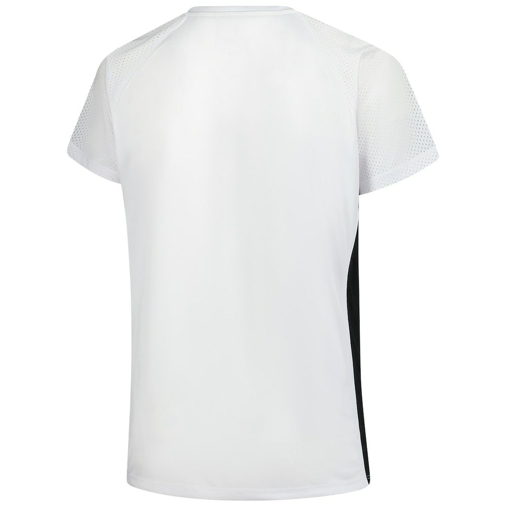 Fanatics Cincinnati Bengals Women's Plus Size Glitter Lace-Up V- Neck T-Shirt White