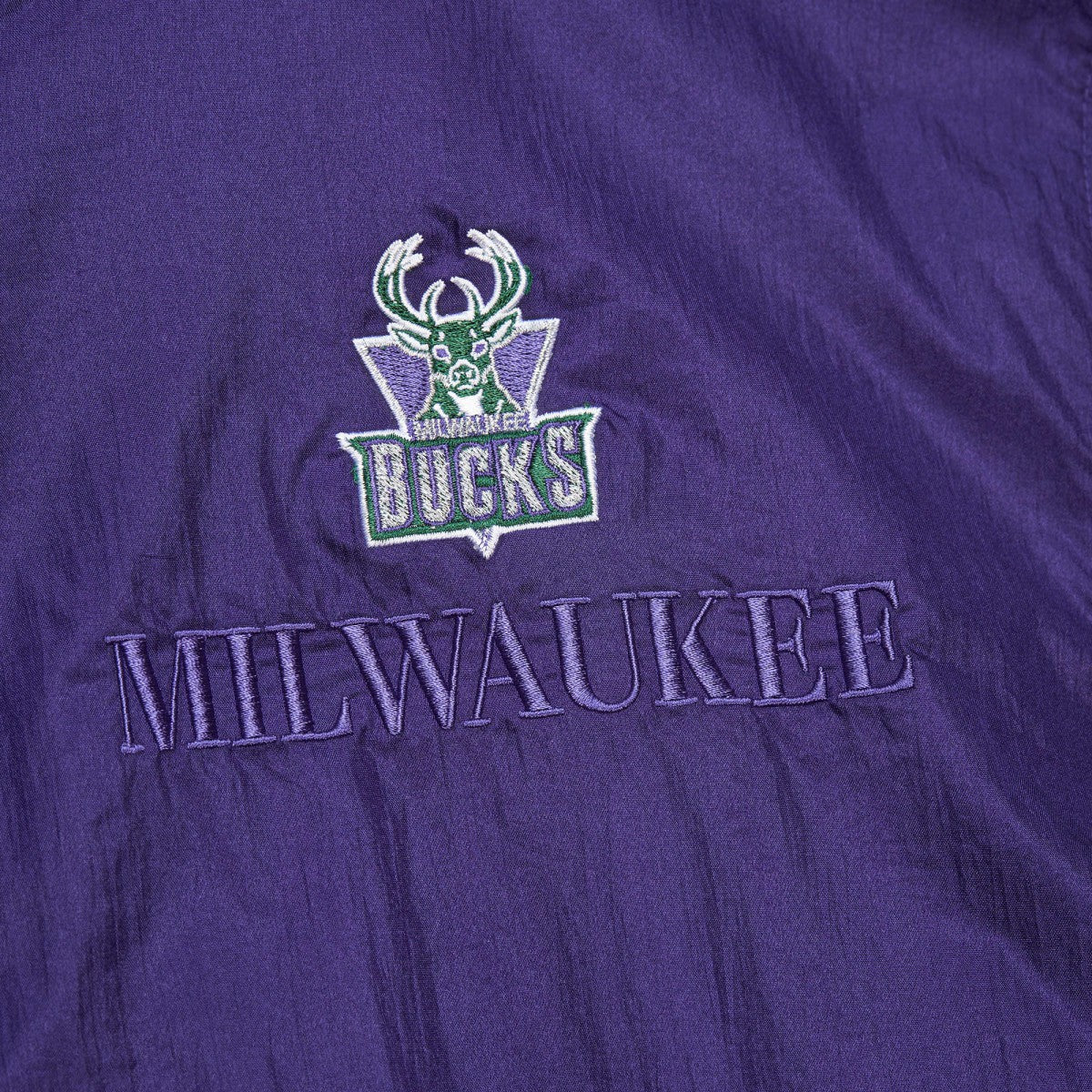 Milwaukee Bucks Unisex Hardwood Classics Team OG 3.0 Anorak Half-Zip Windbreaker Jacket Purple | Mitchell & Ness Near Me