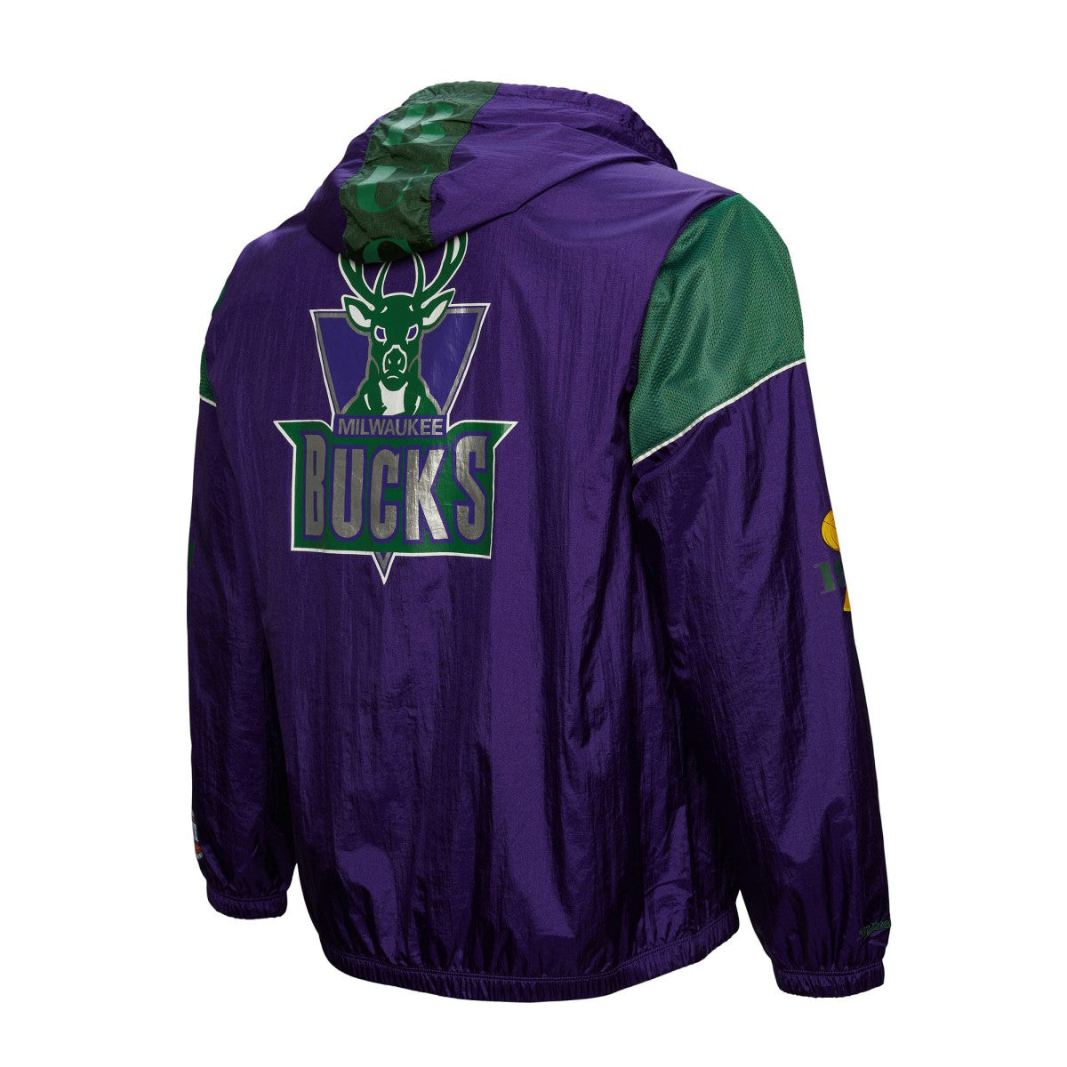 Milwaukee Bucks Unisex Hardwood Classics Team OG 3.0 Anorak Half-Zip Windbreaker Jacket Purple | Mitchell & Ness Near Me