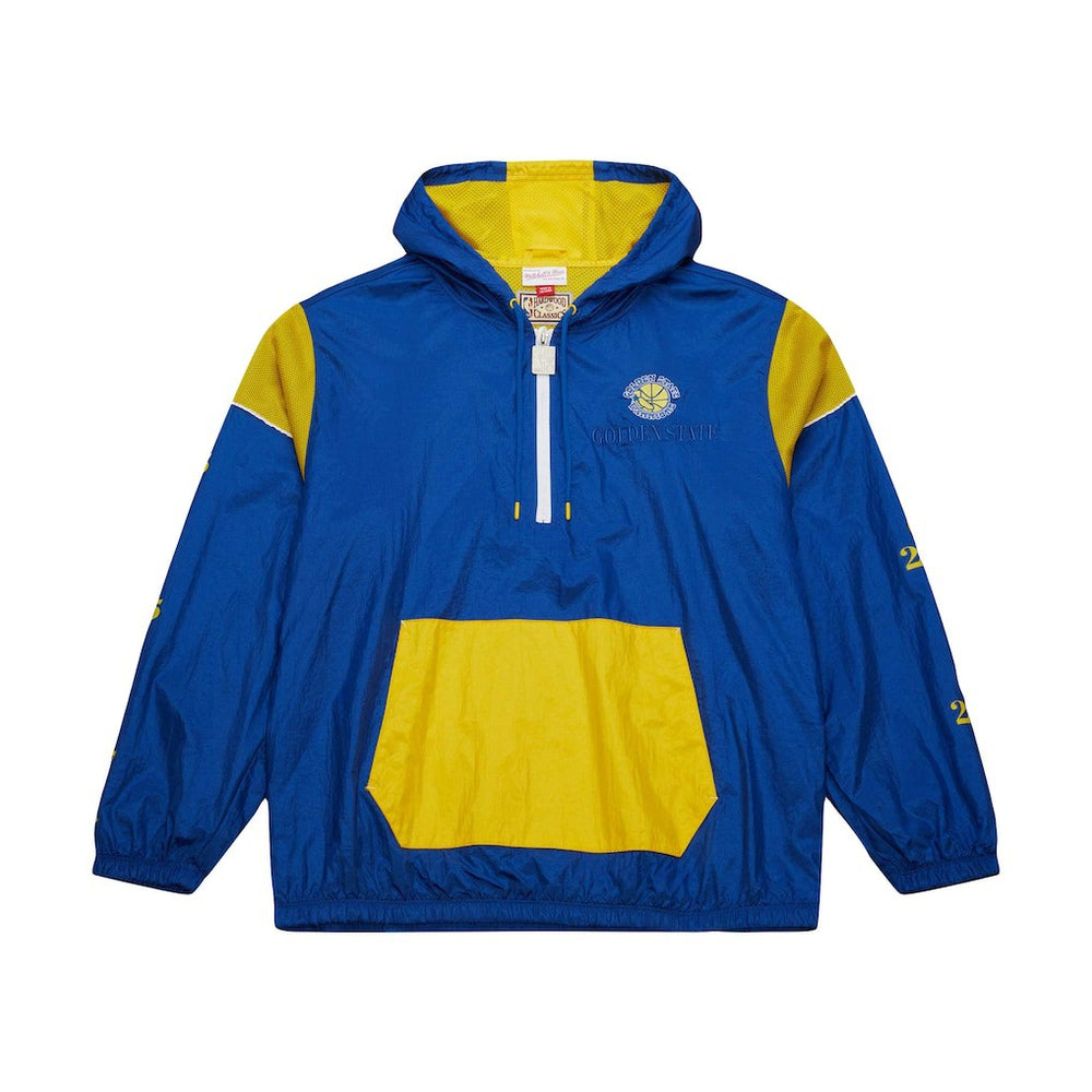 Golden State Warriors Unisex Hardwood Classics Team OG 3.0 Anorak Half-Zip Windbreaker Jacket for sale Royal | Mitchell & Ness outlet