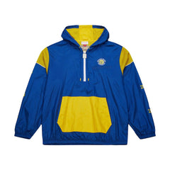 Golden State Warriors Unisex Hardwood Classics Team OG 3.0 Anorak Half-Zip Windbreaker Jacket for sale Royal | Mitchell & Ness outlet