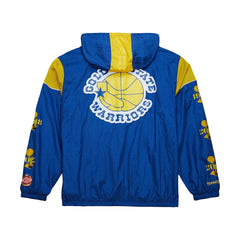 Golden State Warriors Unisex Hardwood Classics Team OG 3.0 Anorak Half-Zip Windbreaker Jacket for sale Royal | Mitchell & Ness outlet