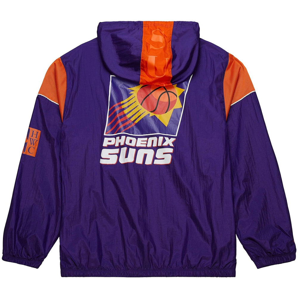 Phoenix Suns Unisex Hardwood Classics Team OG 3.0 Anorak Half-Zip Windbreaker Jacket Purple | Mitchell & Ness US