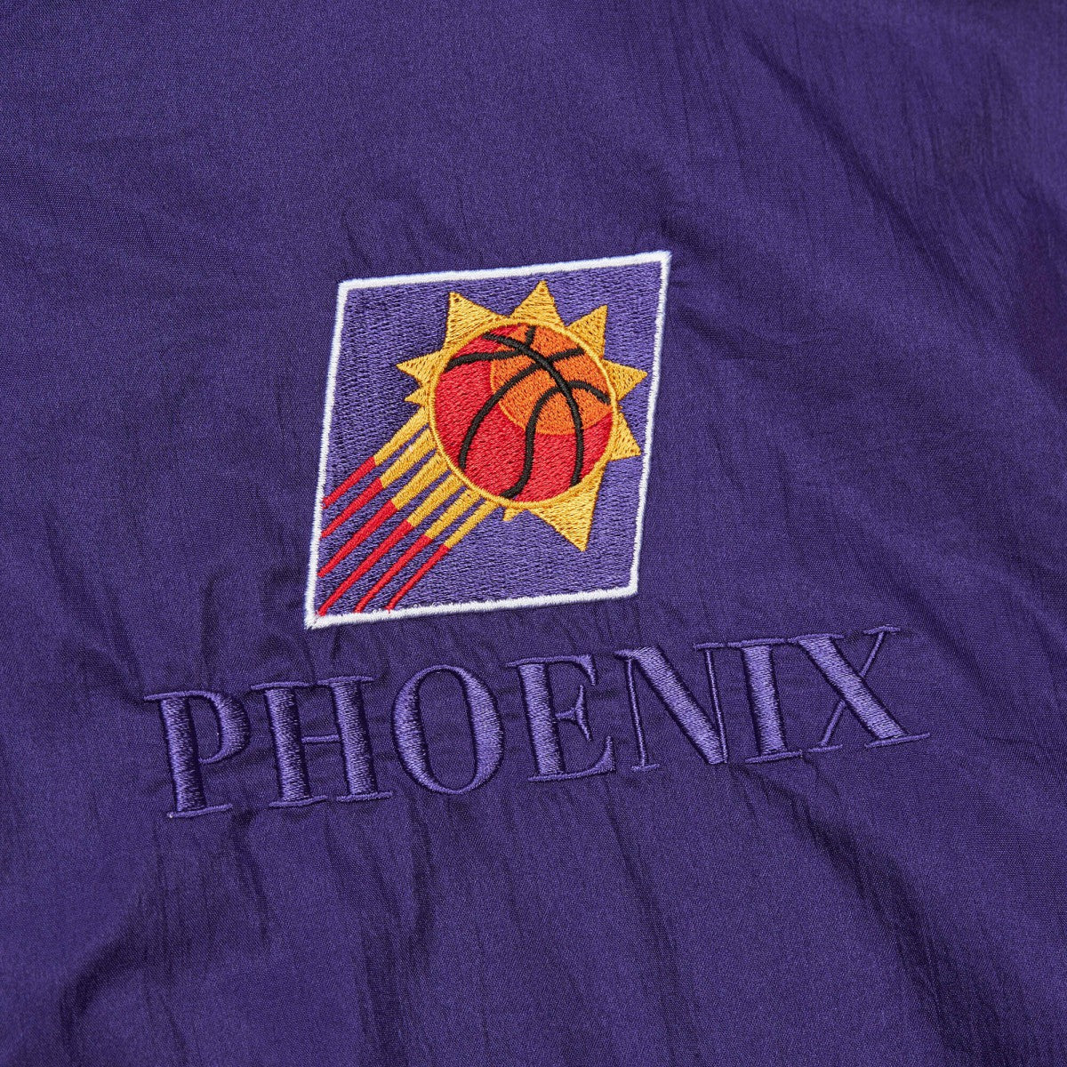 Phoenix Suns Unisex Hardwood Classics Team OG 3.0 Anorak Half-Zip Windbreaker Jacket Purple | Mitchell & Ness US
