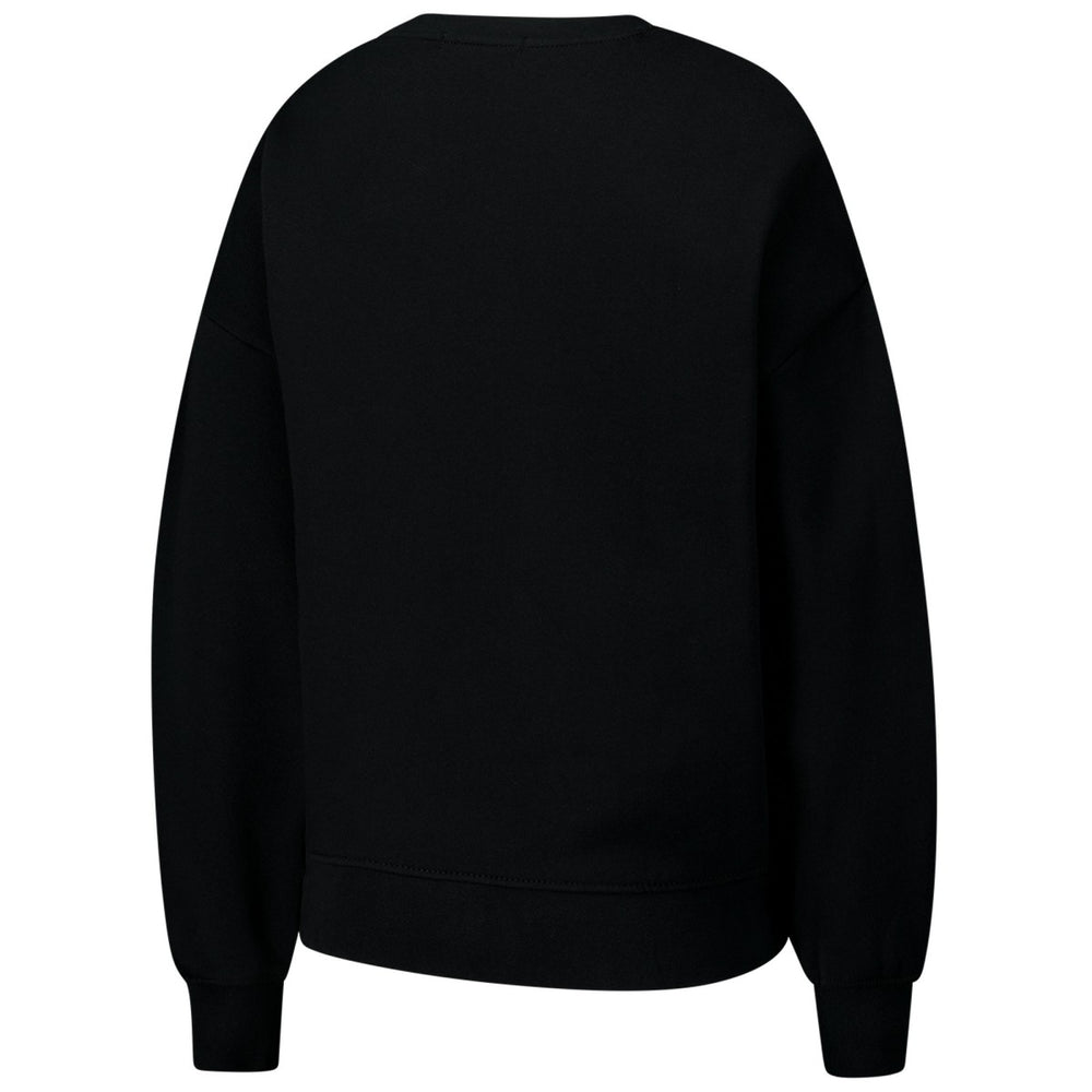 Milwaukee Bucks Women's Hardwood Classics Home Team Pullover Sweatshirt Black | Mitchell & Ness