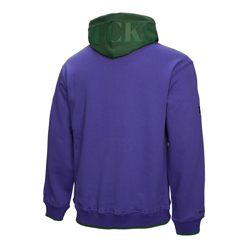 Milwaukee Bucks Hardwood Classics Team OG 3.0 Pullover Hoodie Purple | Mitchell & Ness Near Me