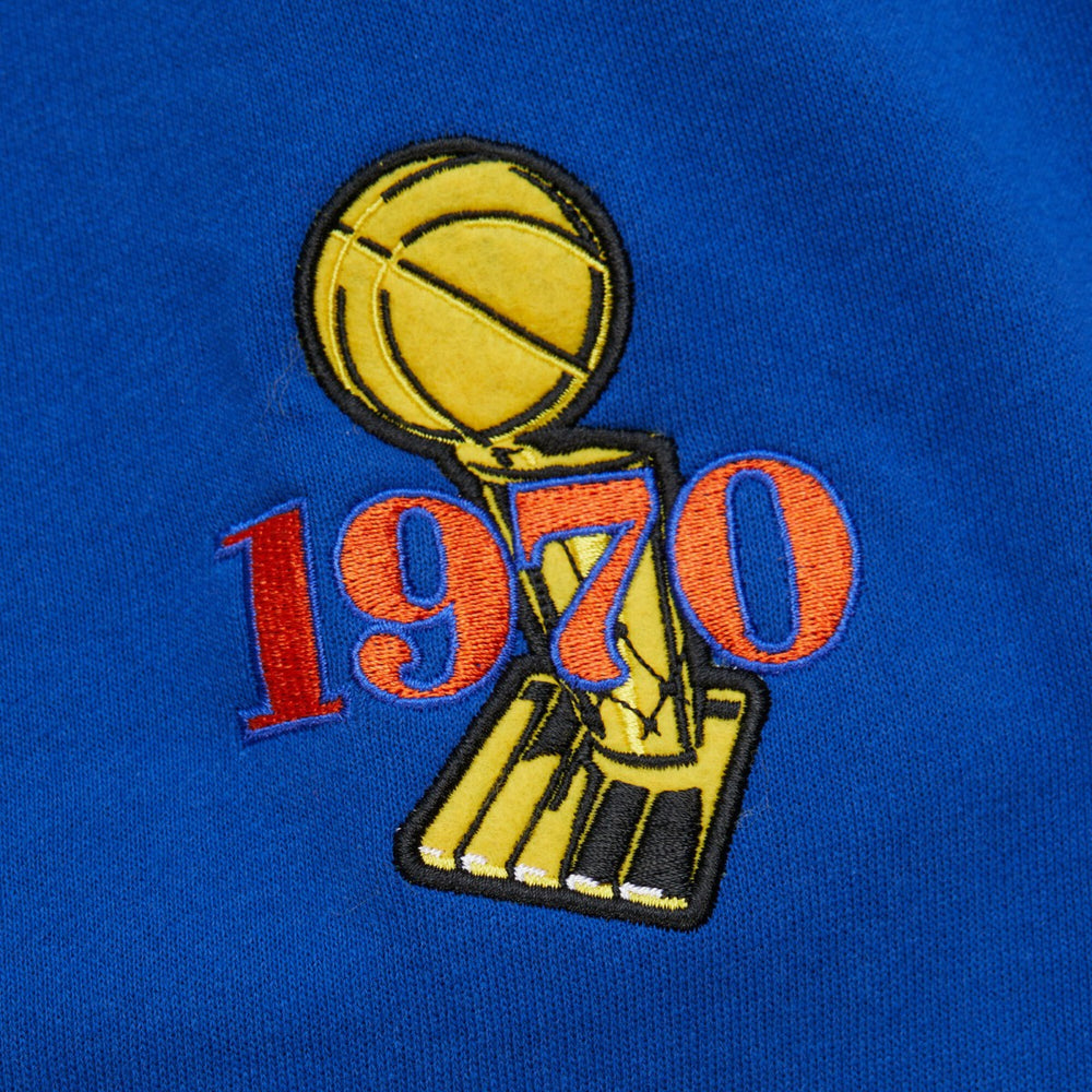 New York Knicks Hardwood Classics Team OG 3.0 Pullover Hoodie Royal | Mitchell & Ness Lifestyle
